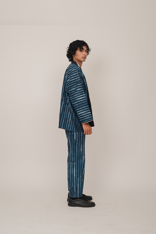 Kimono Hand Bleached Co-ord - Pants